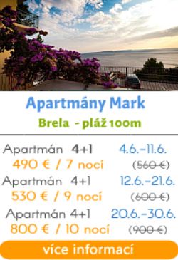 Apartmány Mark Brela