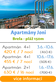 Apartmány Joni Brela