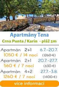 Apartmány Tena Karin